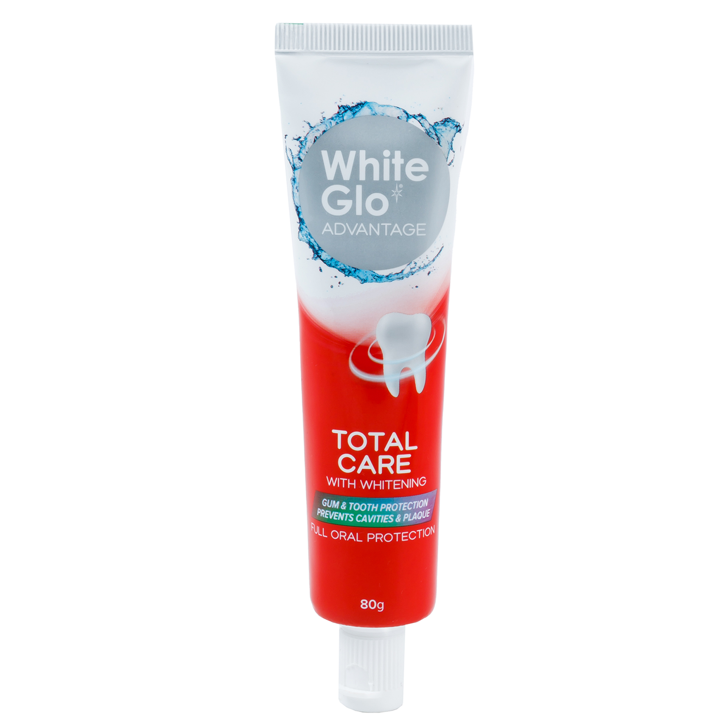 Зубная паста WHITE GLO отбеливающая Тотальная защита 80г. - фото 2