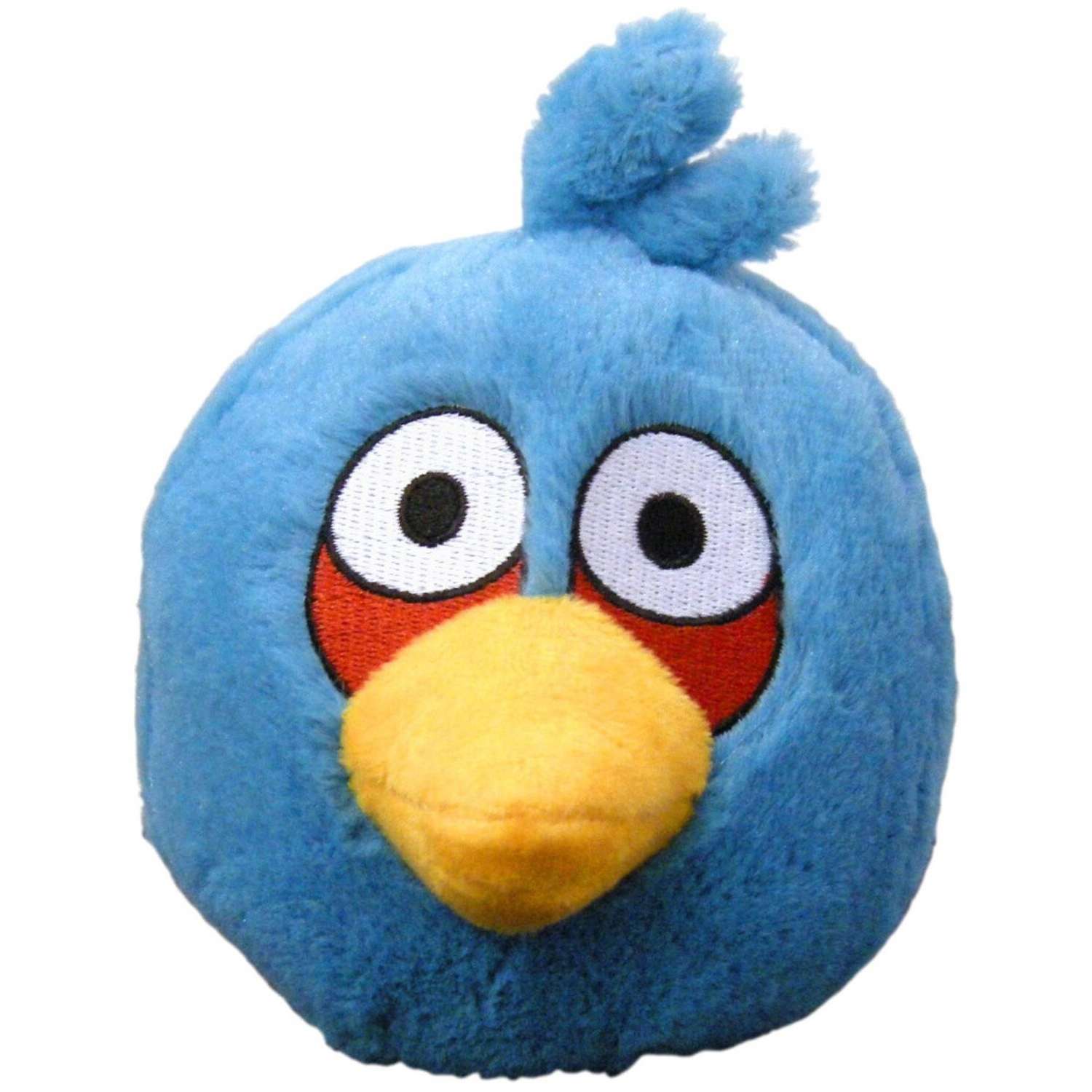 Мягкая игрушка детская 13 см CASTLELADY АНГРИ БЁРДС со звуком цвет голубой - фото 1