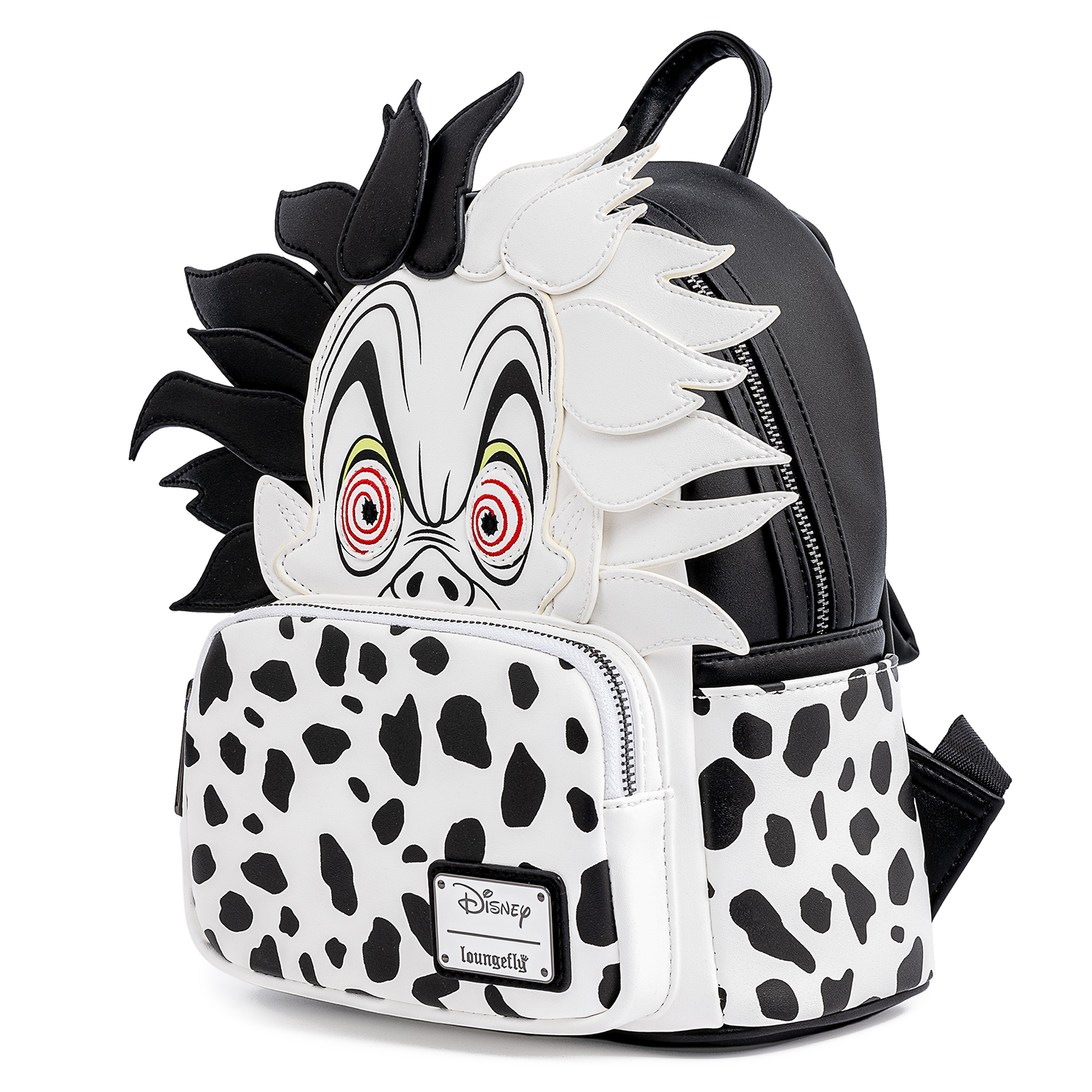 Рюкзак Funko Loungefly Disney Villains Cruella De Vil Spots Cosplay Mini Backpack WDBK1534 - фото 3