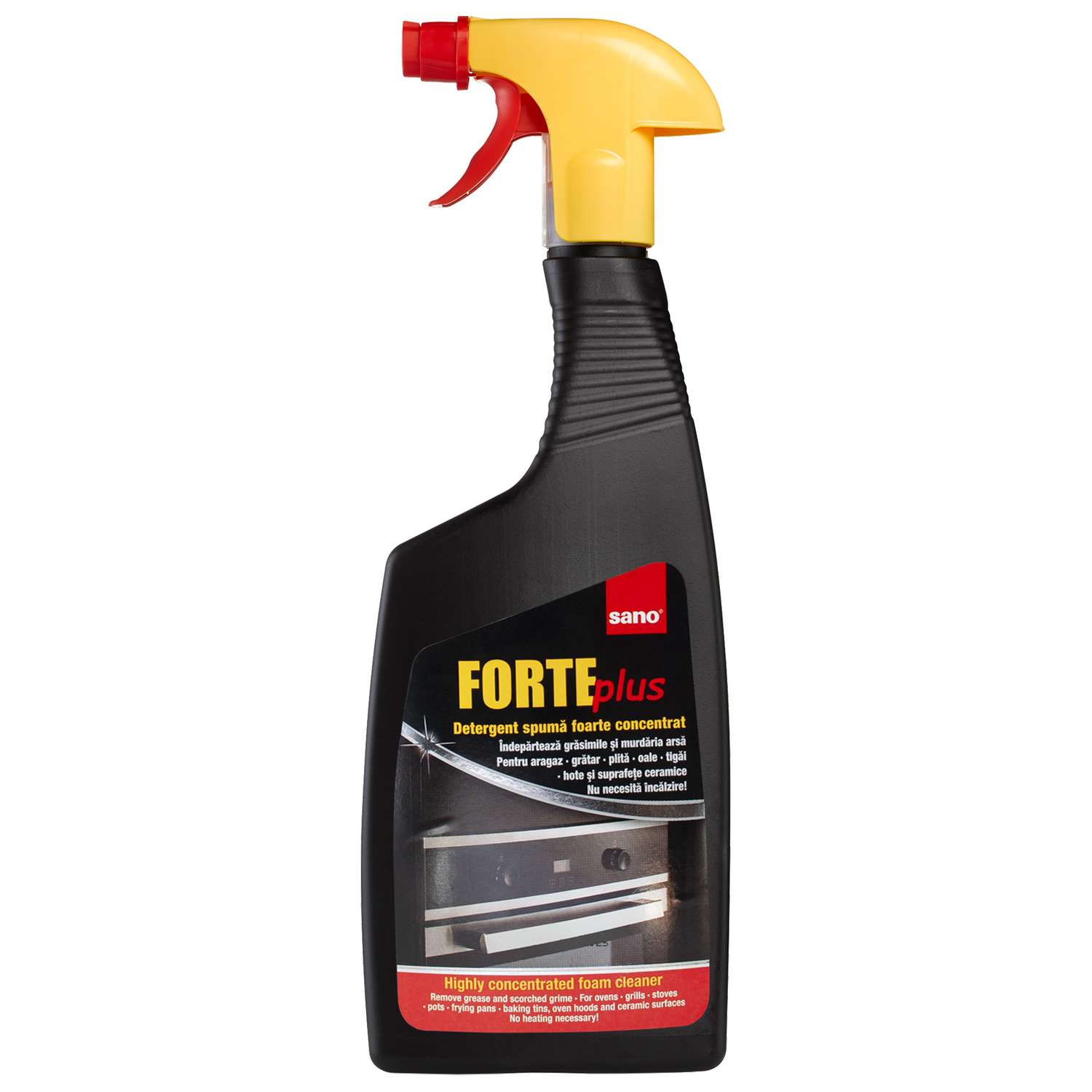 Чистящее средство Sano концентрированное Forte Plus для удаления жира и гари 750мл - фото 1