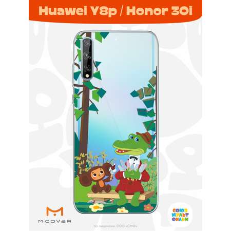 Силиконовый чехол Mcover для смартфона Huawei Y8p Honor 30i Союзмультфильм Пятьсот эскимо