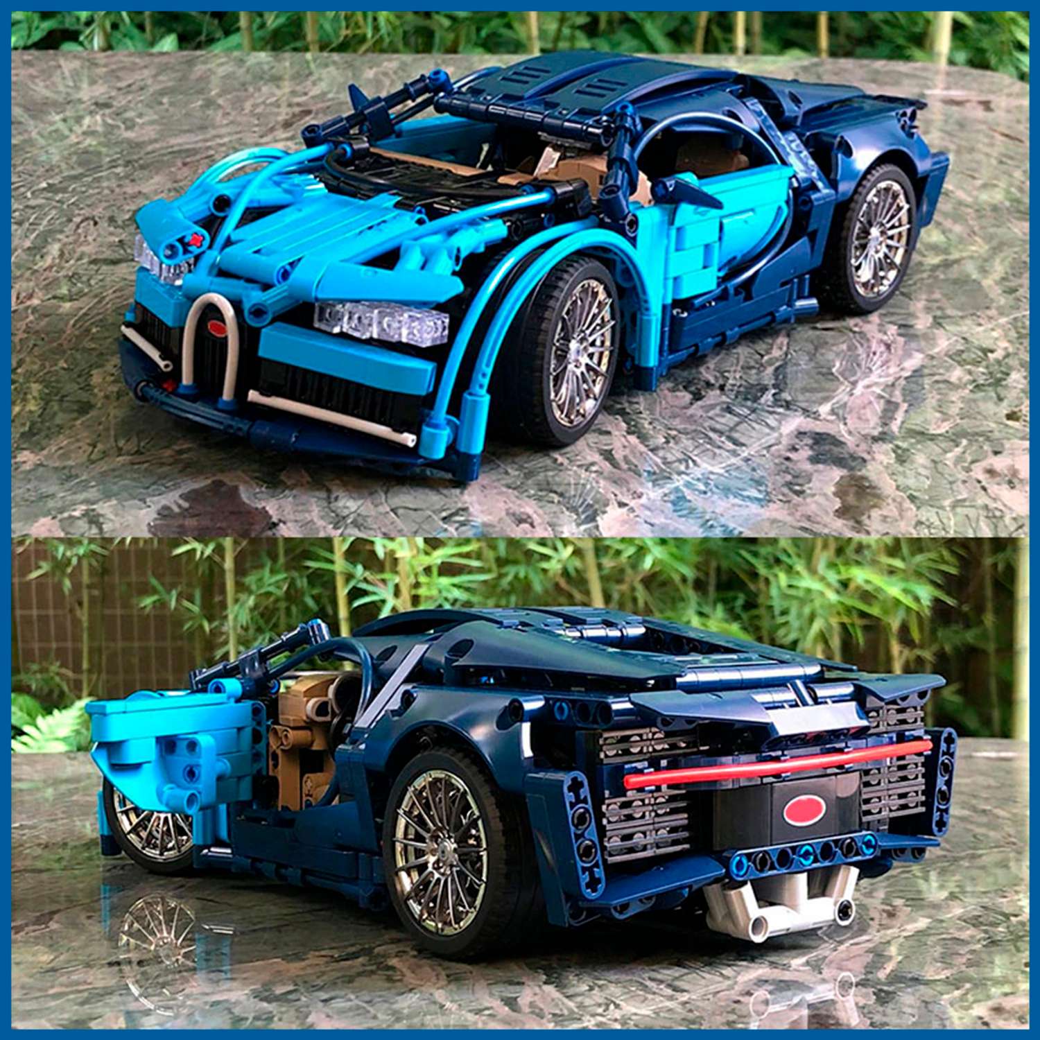 Игрушка LX Конструктор Техник Bugatti Chiron 1355 деталей - фото 8