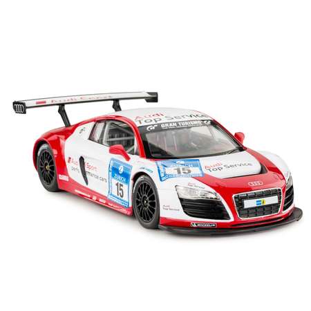 Машинка р/у Rastar Audi R8 LMS 1:14 бело-красная