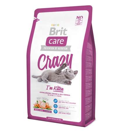 Корм Brit 2 кг для котят/кошек беременных и кормящих сухой