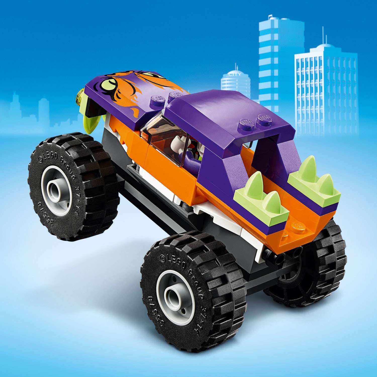 Конструктор LEGO City Great Vehicles Монстр-трак 60251 - фото 7