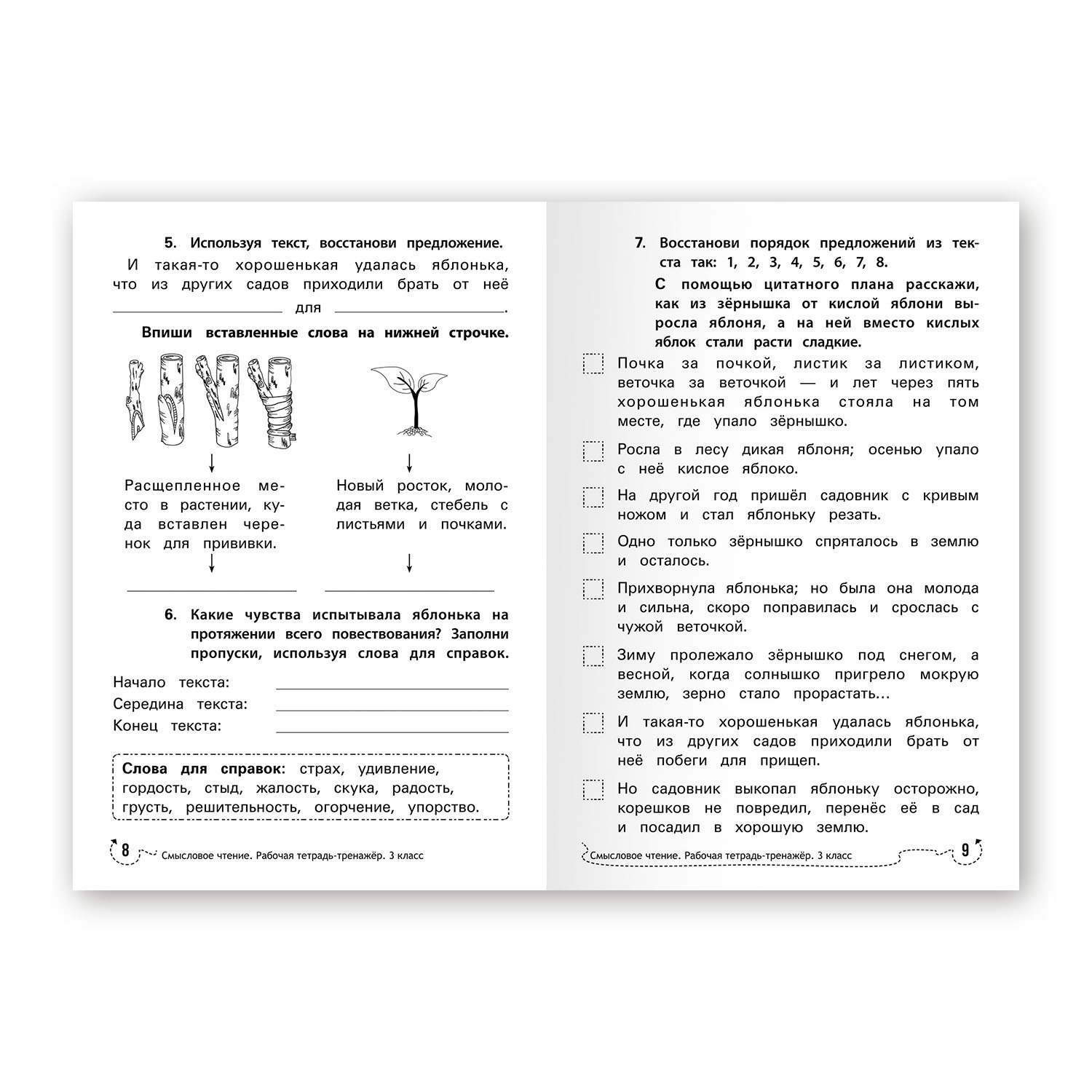Рабочая тетрадь ТД Феникс Смысловое чтение 3 класс. Рабочая тетрадь-тренажер - фото 11