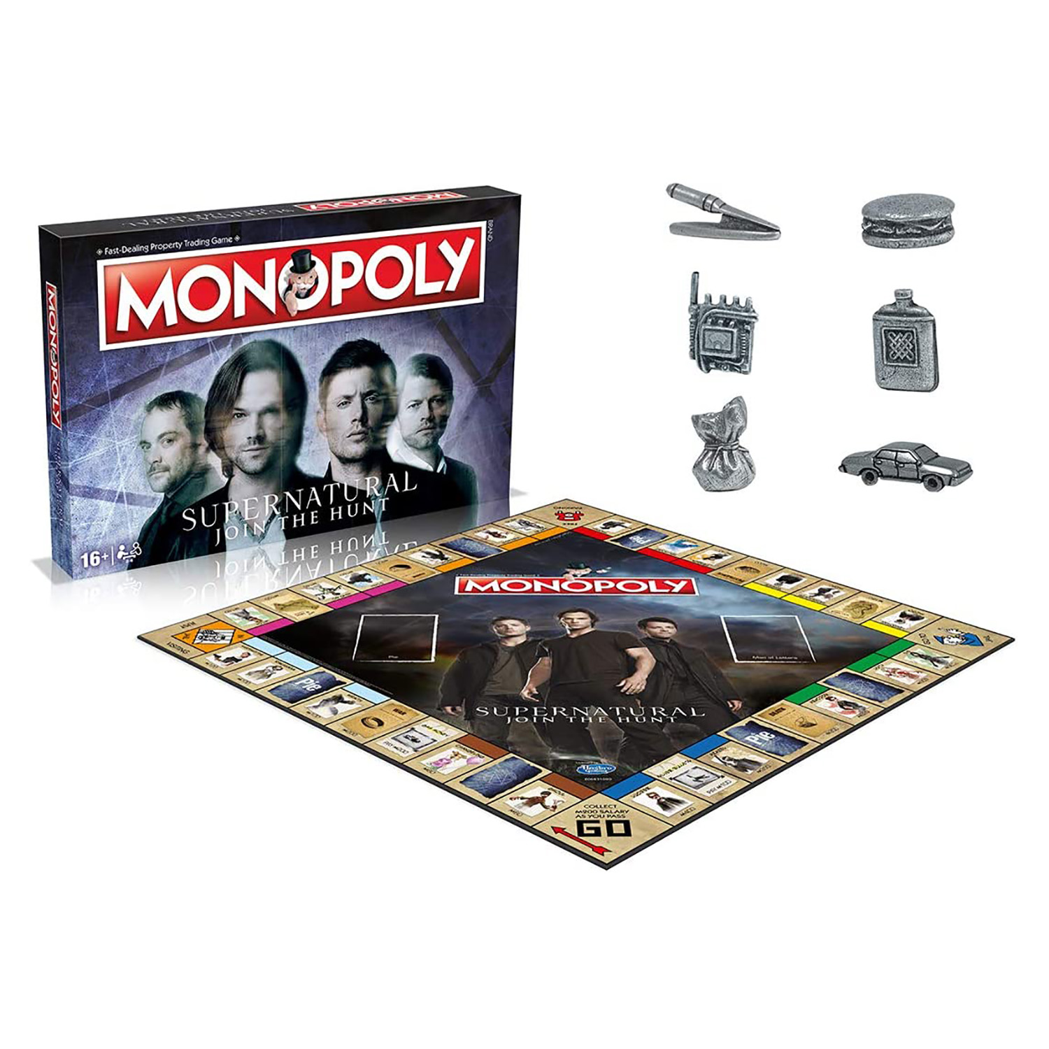 Настольная игра Winning Moves Монополия Supernatural Сверхестественное на  английском языке купить по цене 5639 ₽ в интернет-магазине Детский мир