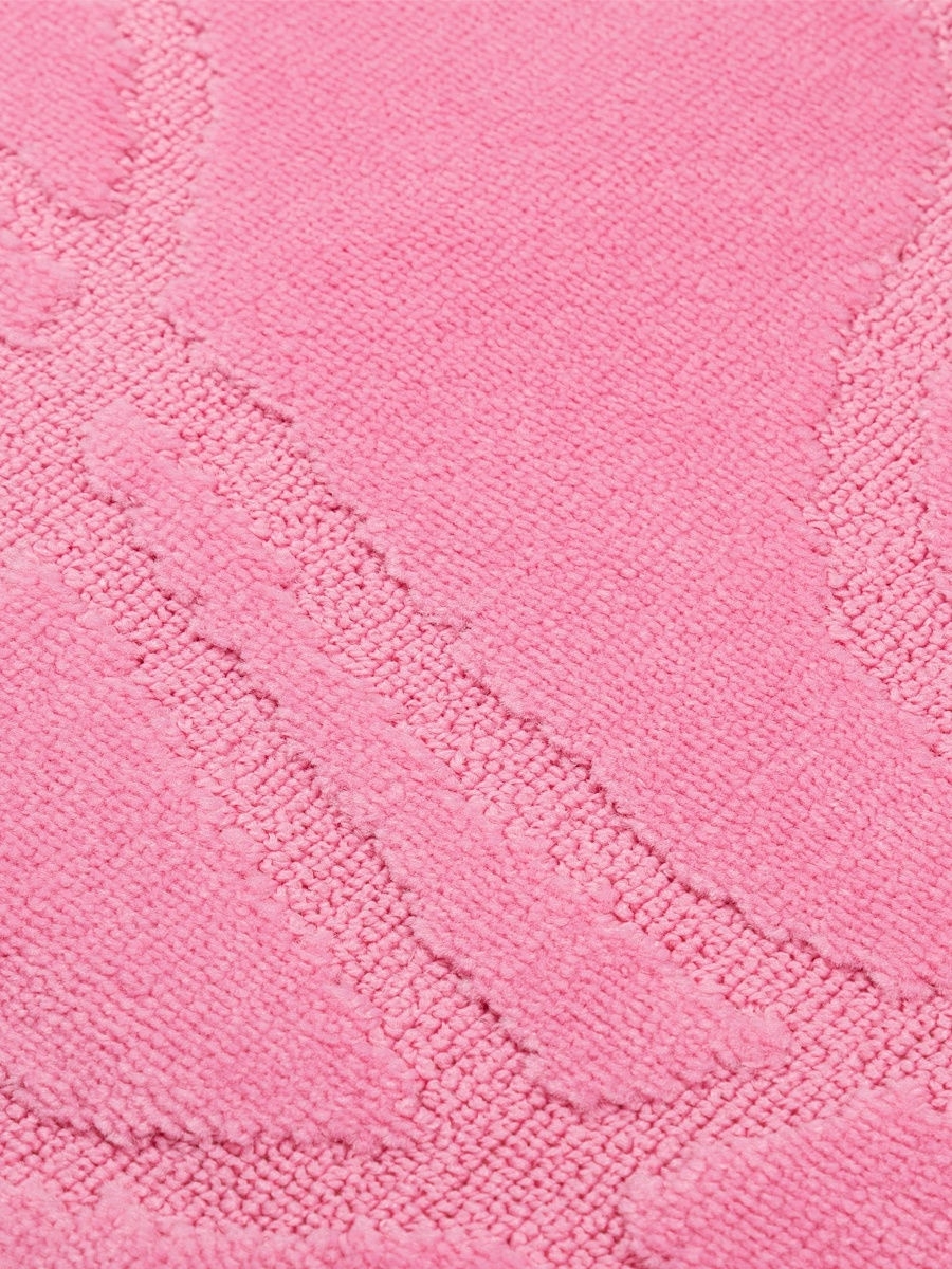 Коврик для ванной и туалета Vonaldi 60х100 см розовый бежевый - фото 3
