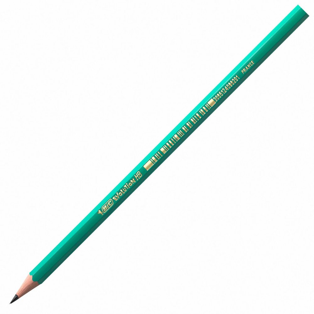 Карандаш чернографитный BIC HB пластиковый 10 штук - фото 4