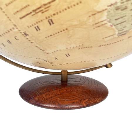 Глобус Globen Земля Антик на подставке из натурального дерева 32 см