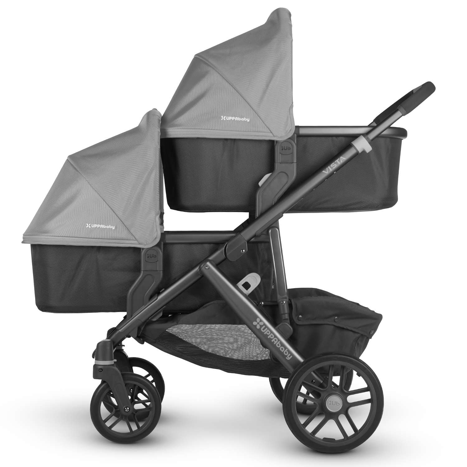 Коляска 2 в 1 UPPAbaby Vista Grey - фото 6