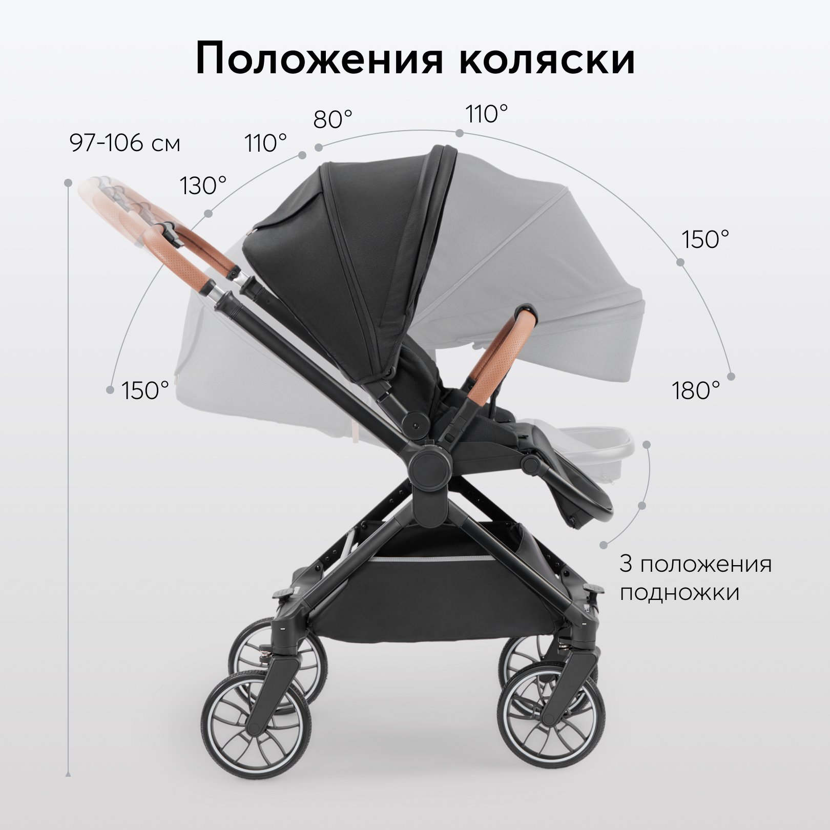 Коляска 2в1 Happy Baby Celine PRO - фото 17