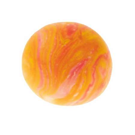 Игрушка антистресс Крутой замес шар Галактика 6см оранжевый