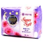 Прокладки SAYURI ночные super soft 7шт