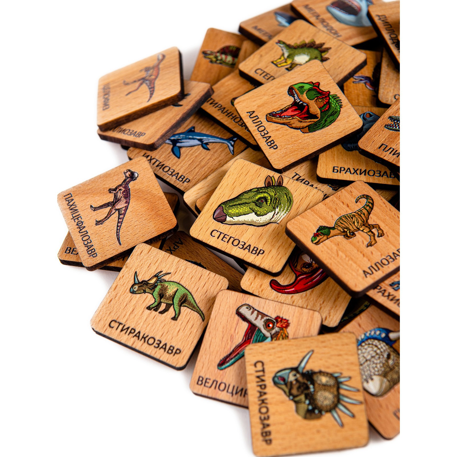 Мемори Sima-Land «Динозавры» в картонной коробочке - фото 4