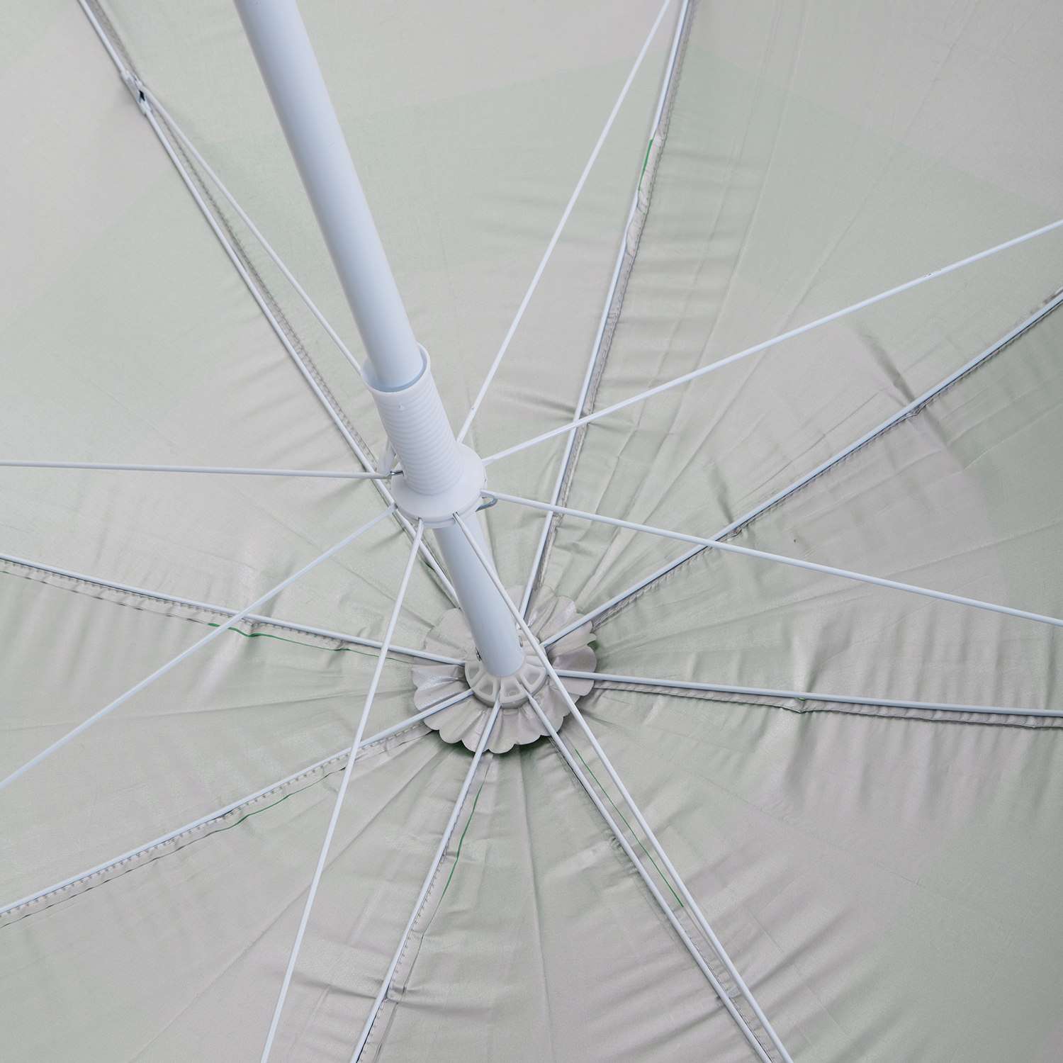 Зонт BABY STYLE 200/8LR-З/200/8K/зеленый/принт/полоса - фото 2