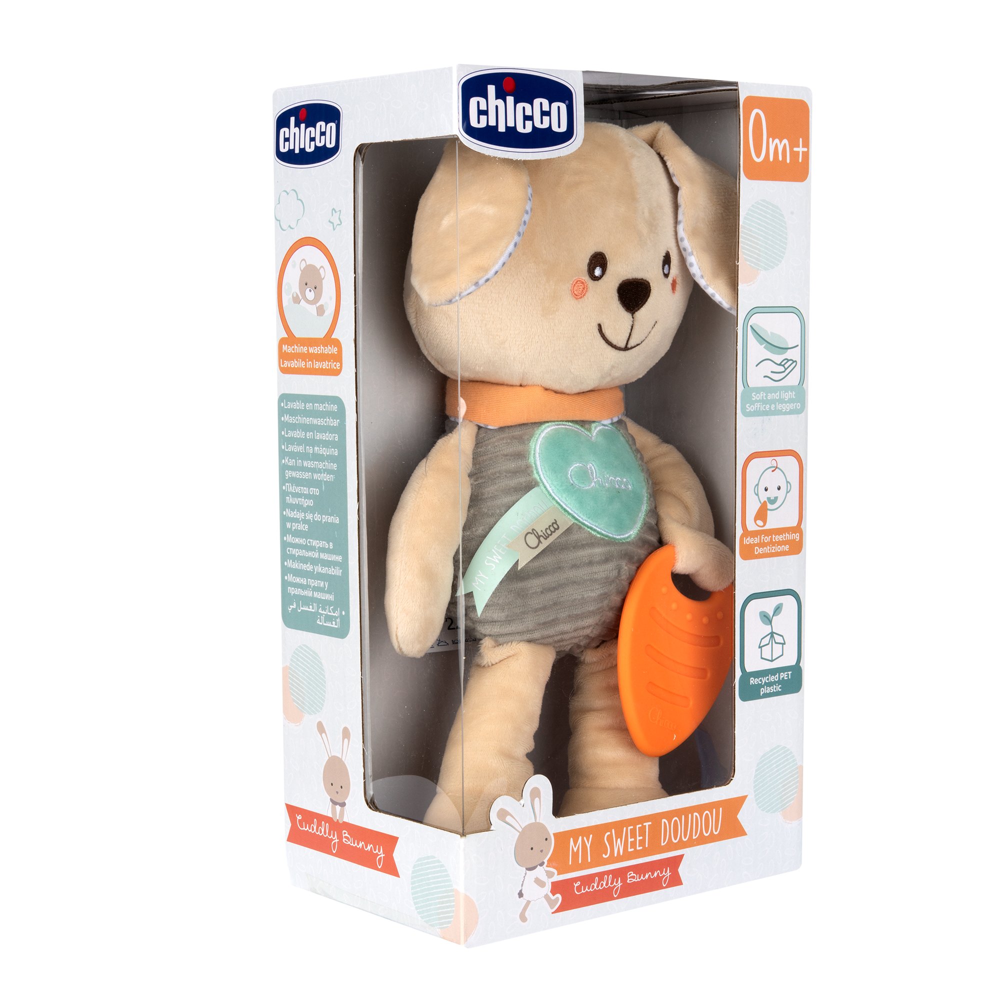 Игрушка Chicco мягкая Милый кролик - фото 6