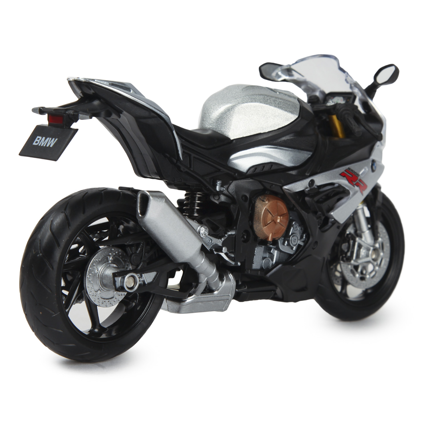 Мотоцикл Mobicaro BMW S1000RR 1:12 красный 644101 - фото 5