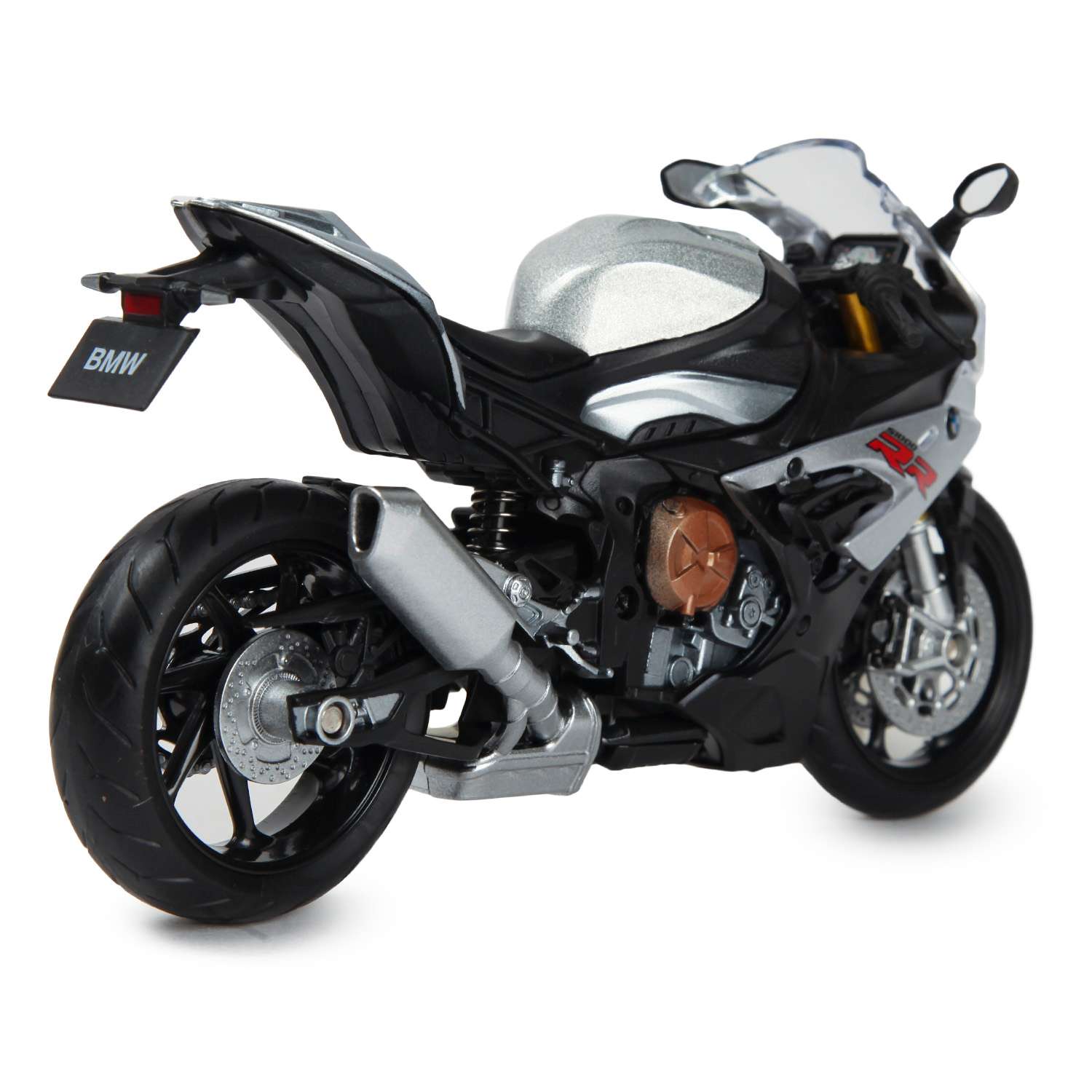 Мотоцикл Mobicaro BMW S1000RR 1:12 без механизмов красный 644101 - фото 5