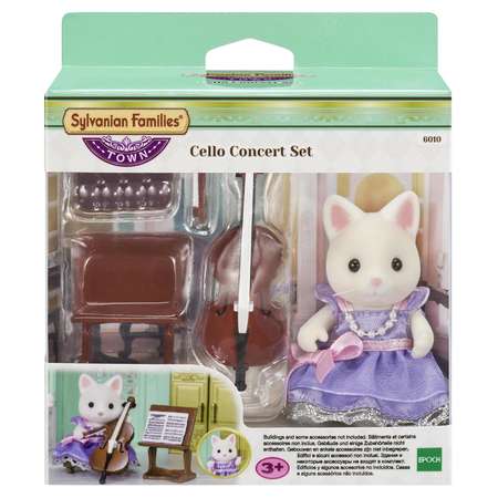 Набор SYLVANIAN FAMILIES TOWN Series Концерт с виолончелью