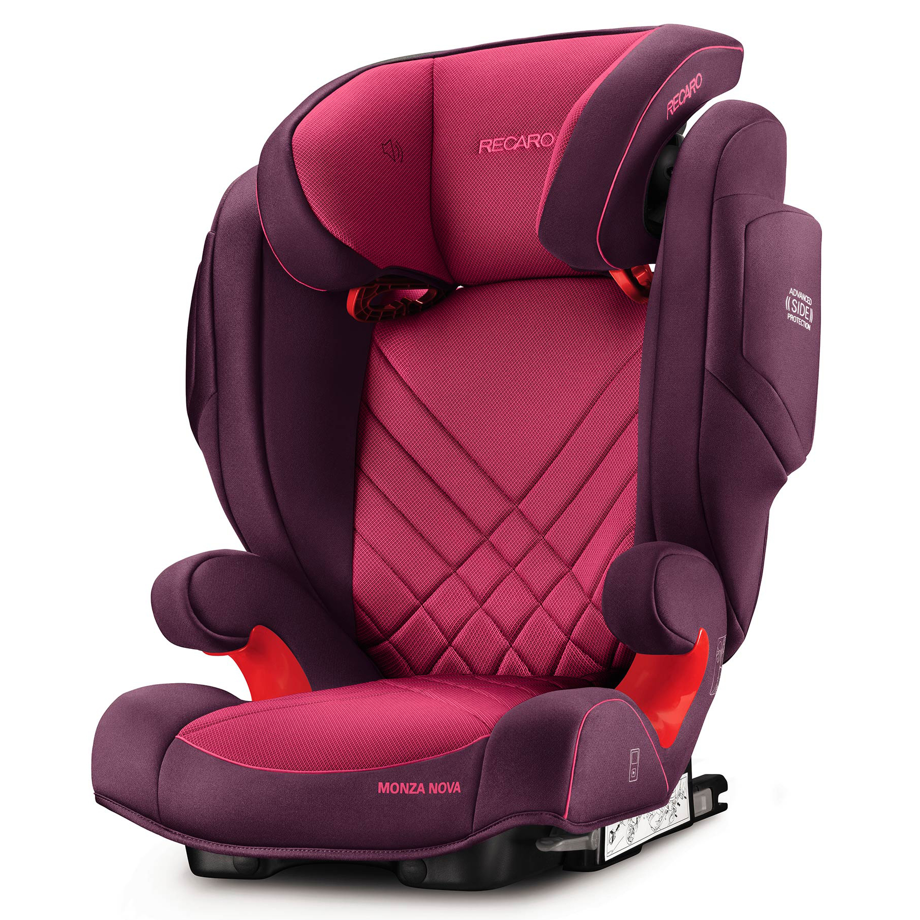 Автокресло Recaro Monza Nova 2 Seatfix Power Berry - фото 1