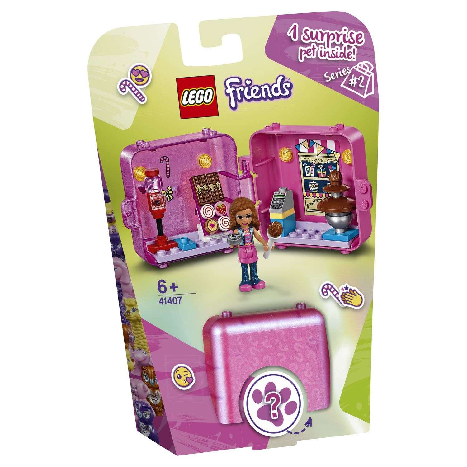 Конструктор LEGO Friends Игровая шкатулка Покупки Оливии 41407 - фото 2