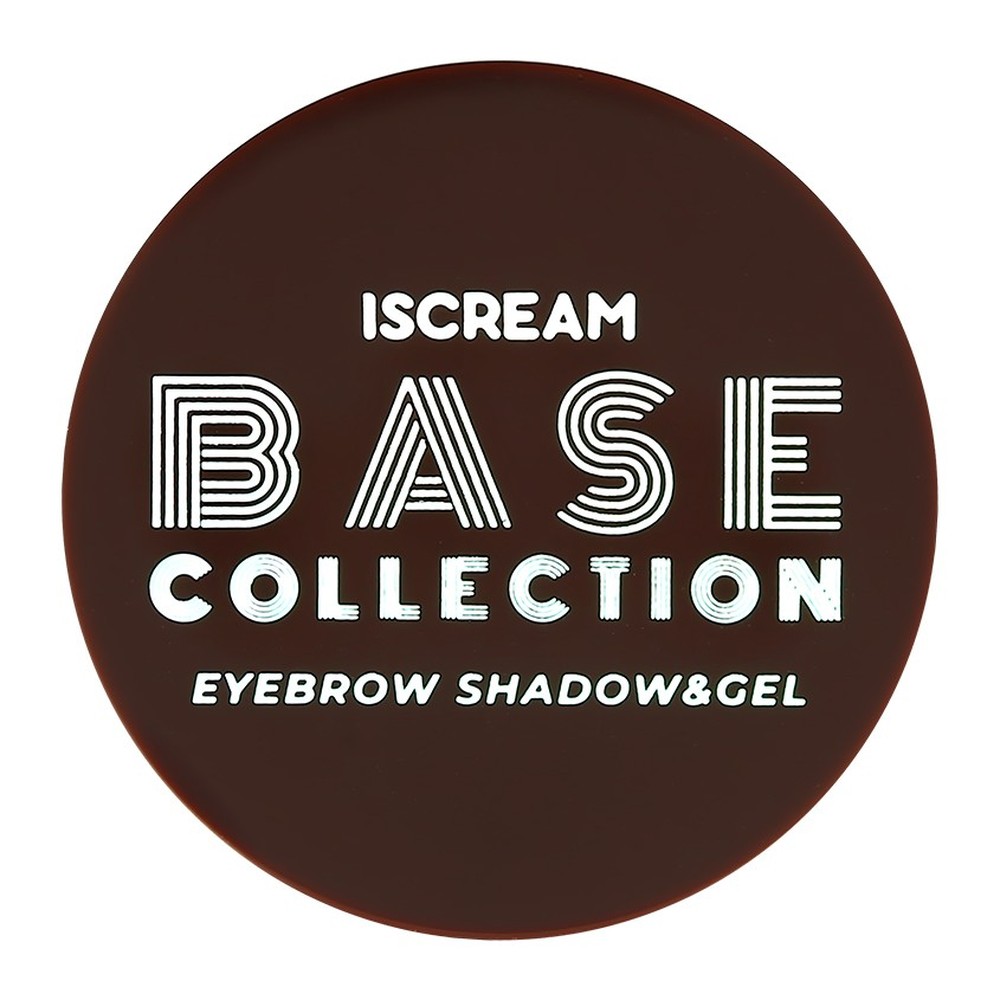 Тени и гель для бровей ISCREAM Base 2 в 1 тон 02 (taupe) - фото 3