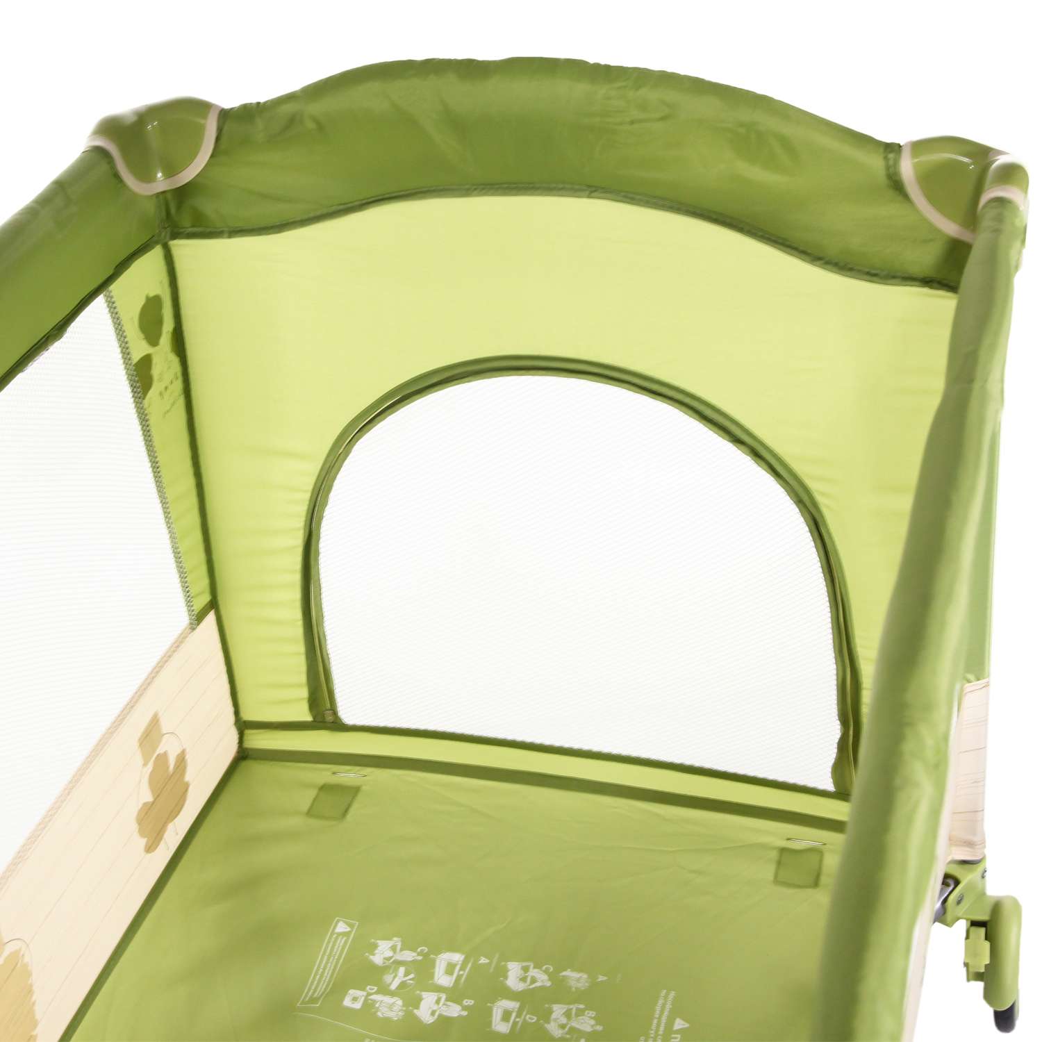 Манеж-кровать Babyton Dreamy Green P610 - фото 17