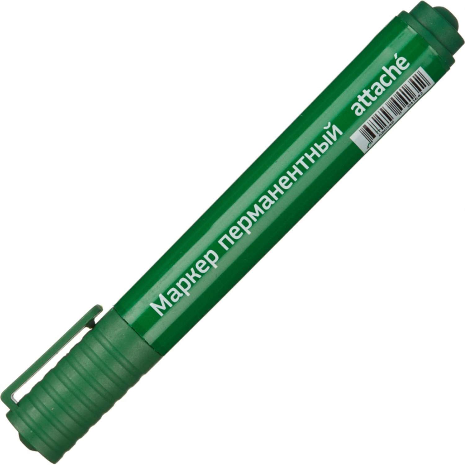 Маркер перманентный Attache универсальный зеленый 2-3 мм 15 шт - фото 2
