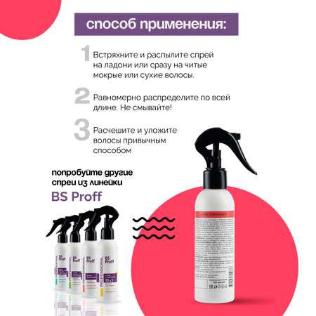 Спрей BSP bio spa термозащита 150 мл