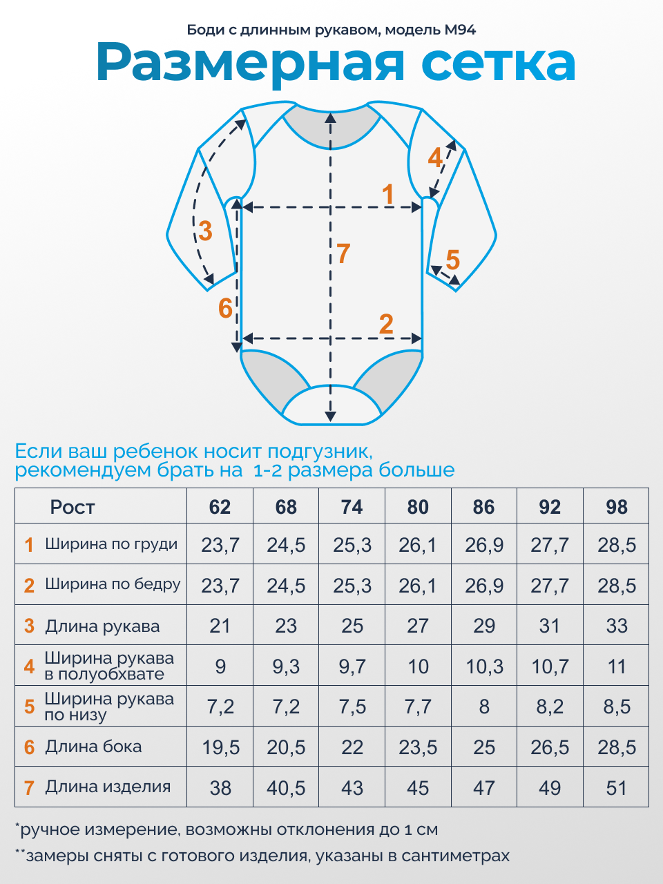 Боди 2 шт MintKids М94-2/10565 - фото 2