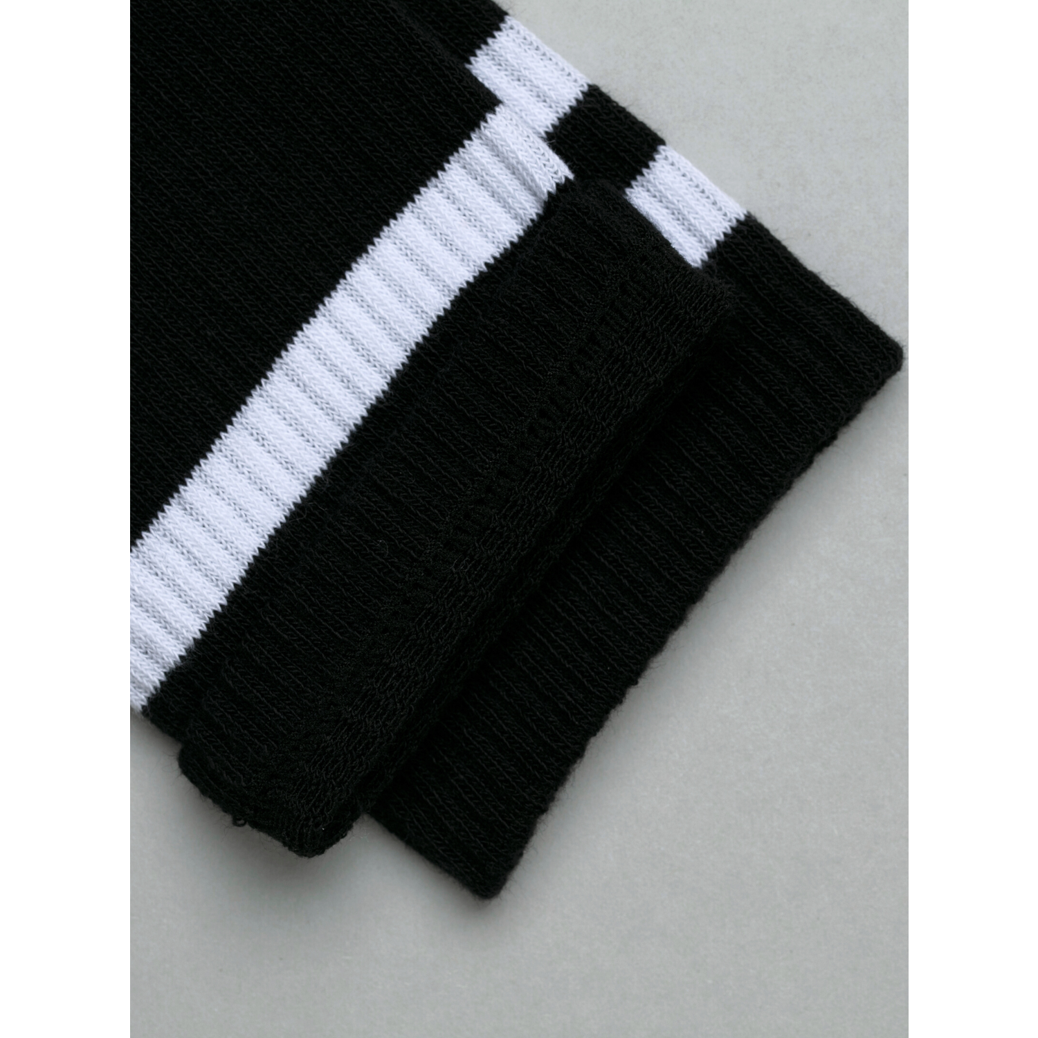 Носки 3 пары ALEX YVN M-1809-3 черный с белыми полосками - фото 6