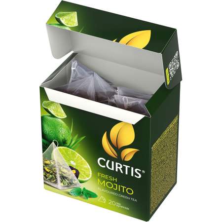 Чай Curtis зеленый Fresh Mojito 20 пакетиков