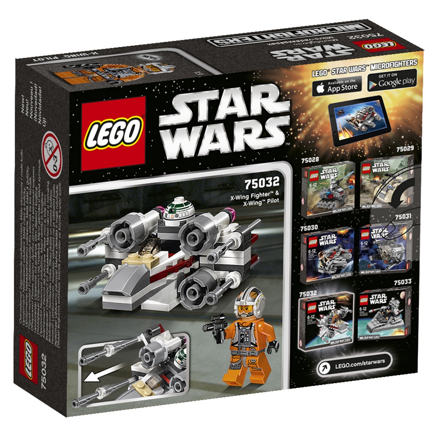 LEGO Star Wars TM X wing X wing Fighter 75032 649