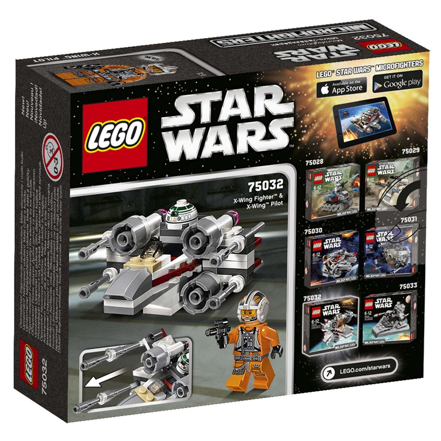 Конструктор LEGO Star Wars TM Истребитель X-wing™ (X-wing Fighter™) (75032) - фото 3