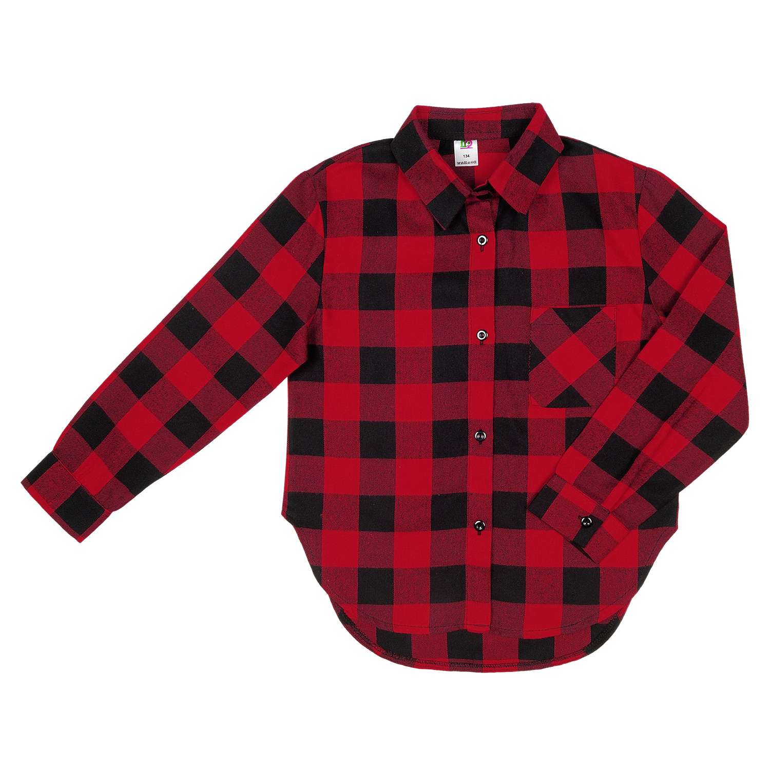 Рубашка Детская Одежда 4101Флн/красный2 - фото 7
