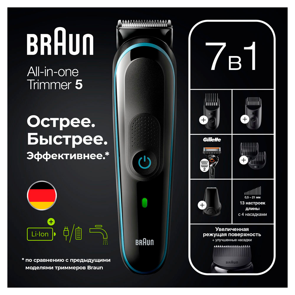 Триммер Braun BT5342 - фото 2