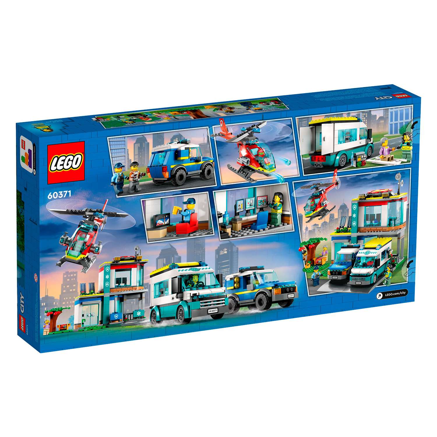 Конструктор детский LEGO City Штаб-квартира спасательных средств 60371 - фото 13