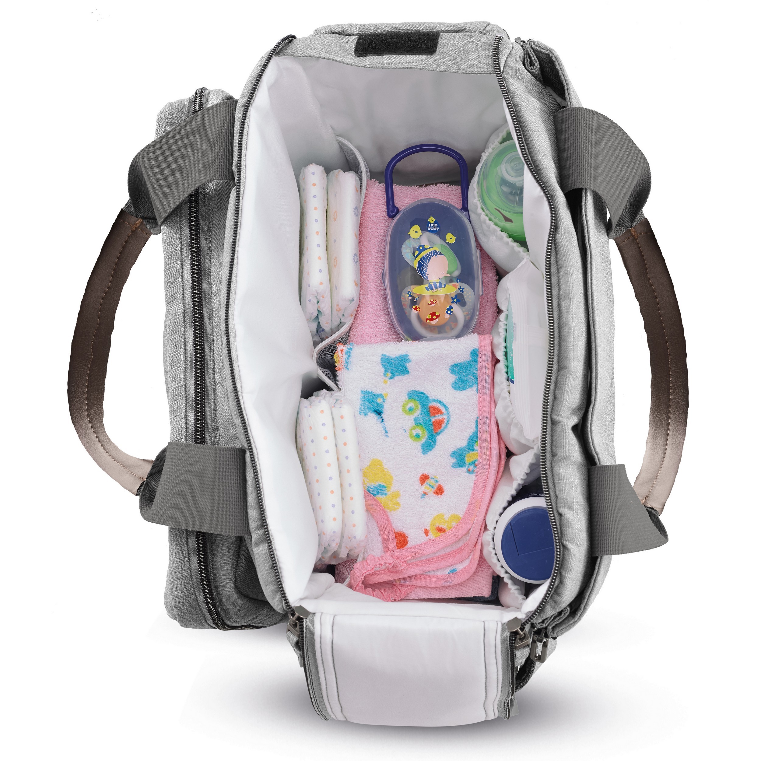 Сумка Inglesina Dual Bag Grey Melange AX91M0MNG - фото 4