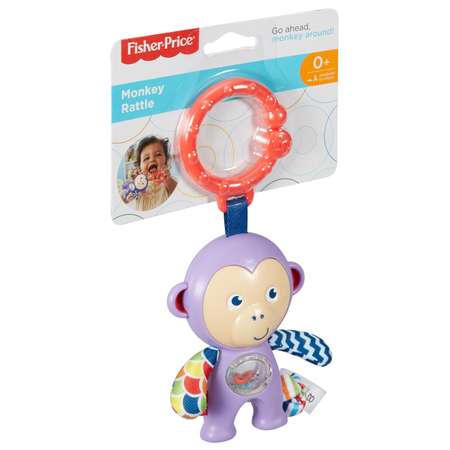 Погремушка-прорезыватель Fisher Price Обезьянка DYF91