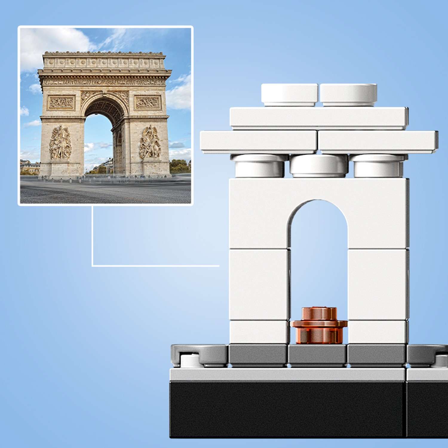 Конструктор LEGO Architecture Париж 21044 - фото 8