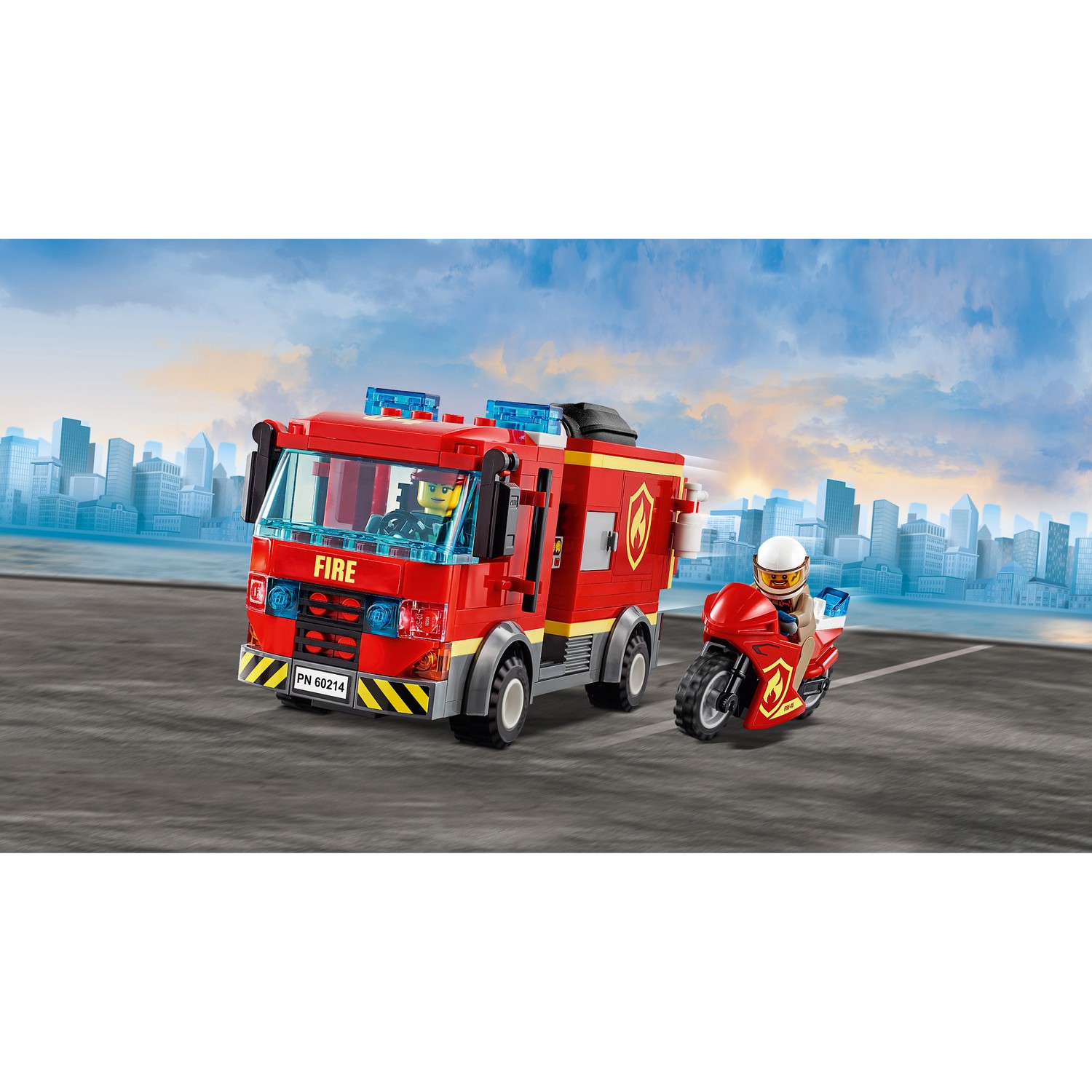 Lego city fire 60214 on sale