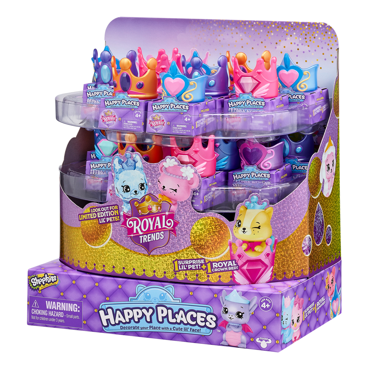 Игрушка Happy Places Shopkins (Happy Places) Королевская мода Маленький питомец Голубой в непрозрачной упаковке (Сюрприз) 57574_1 - фото 7