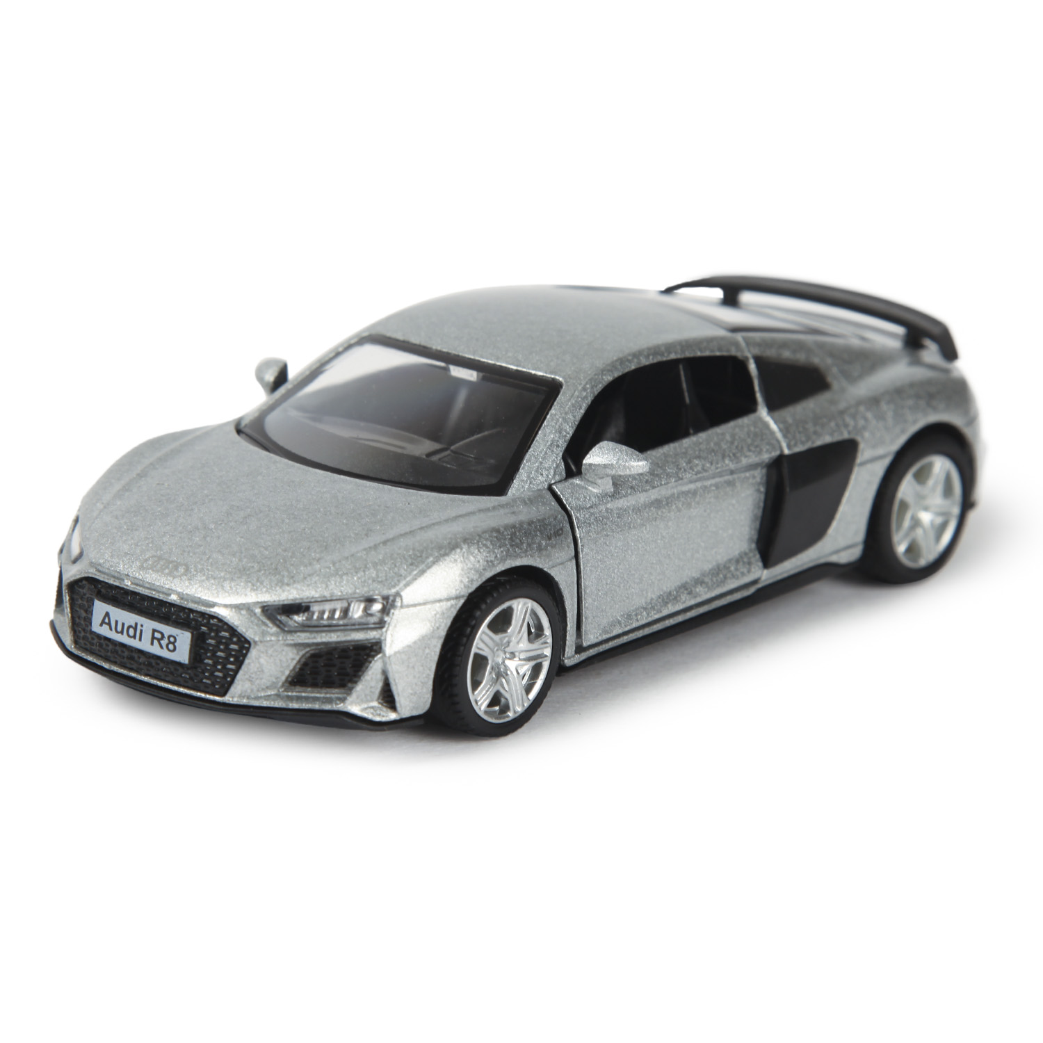 Автомобиль Mobicaro Audi R8 1:32 серебряный 544046 - фото 1