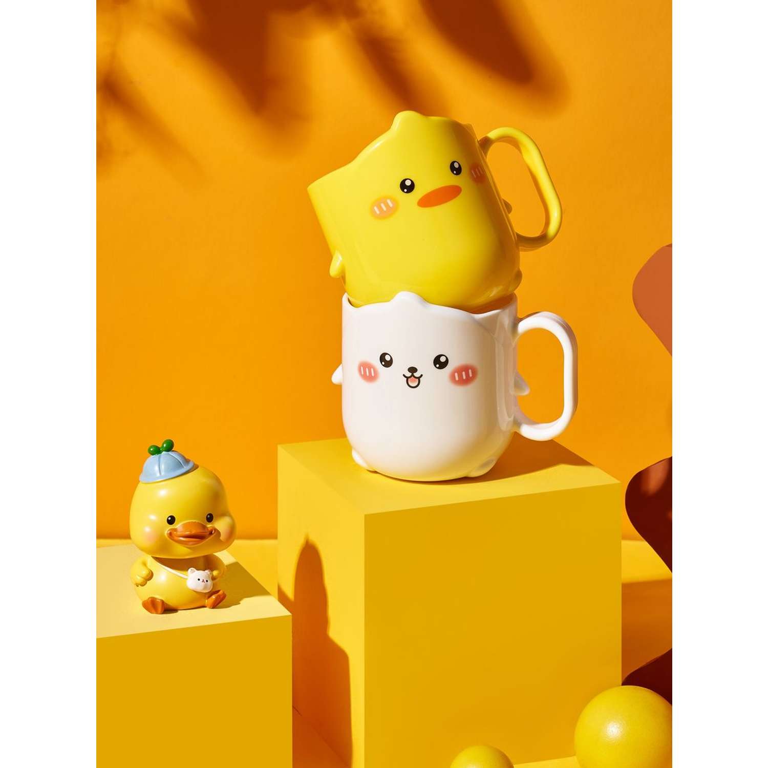 Кружка детская iLikeGift Cute duck - фото 5