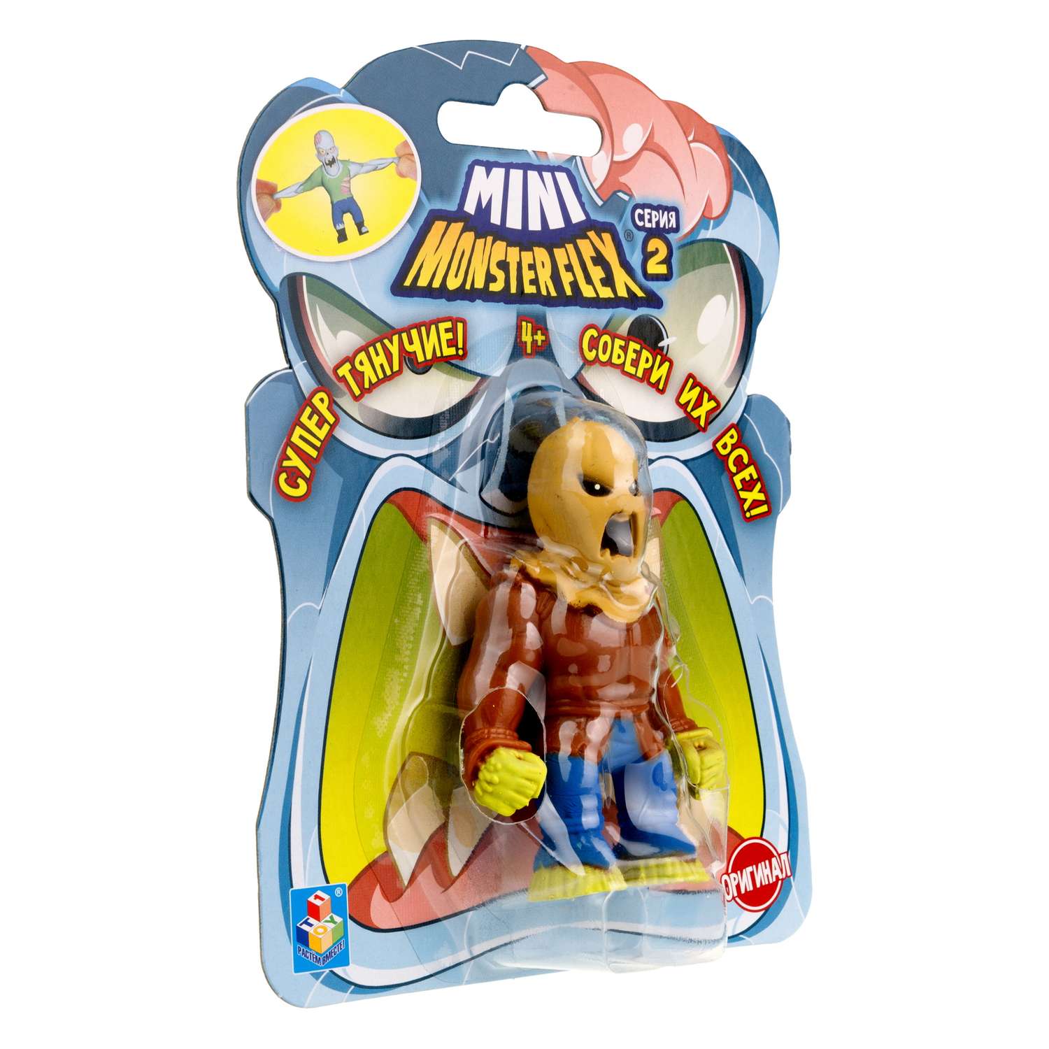 Игрушка тягун 1Toy Monster Flex Mini 2 в ассортименте Т23838 - фото 35