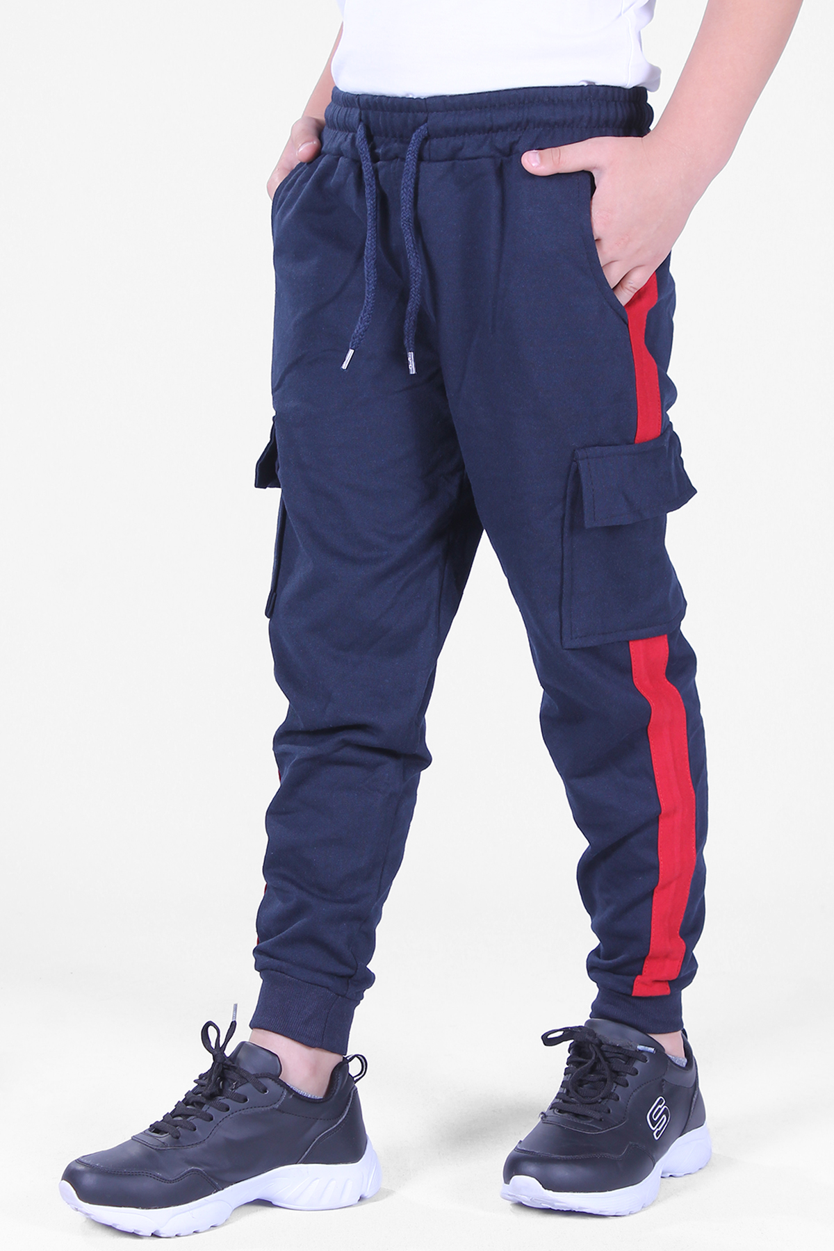 Спортивные брюки ciggo 114 темно-синий - фото 2