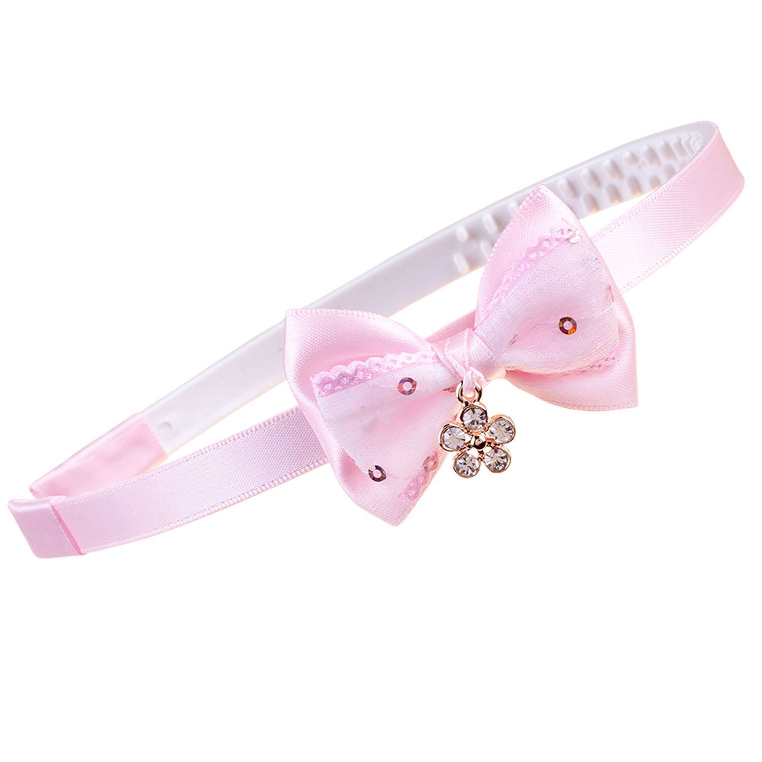 Ободок для волос Babys JOY Розовый NY48-5 NY48-5 - фото 1