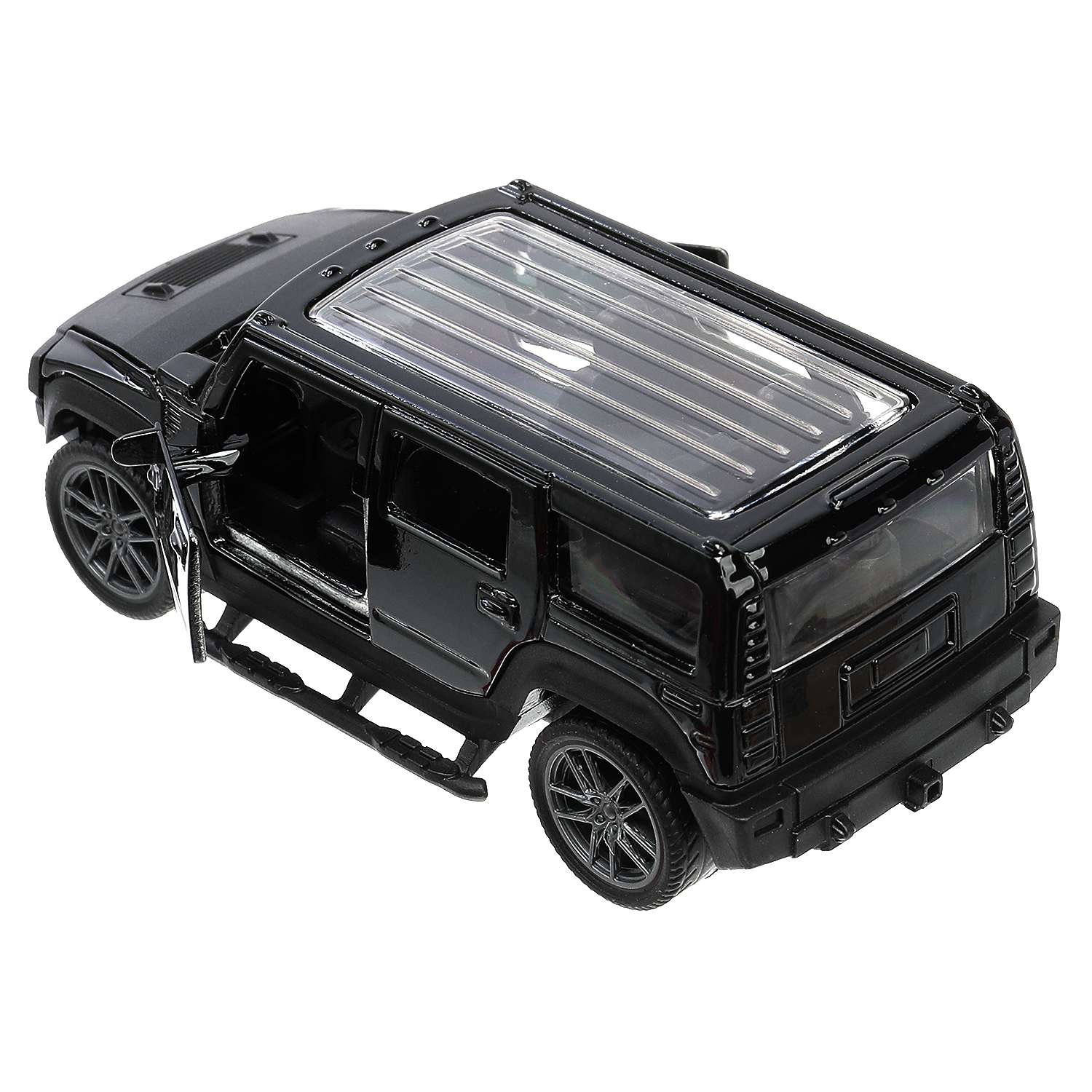 Автомобиль Технопарк Hummer черный 385751 - фото 10