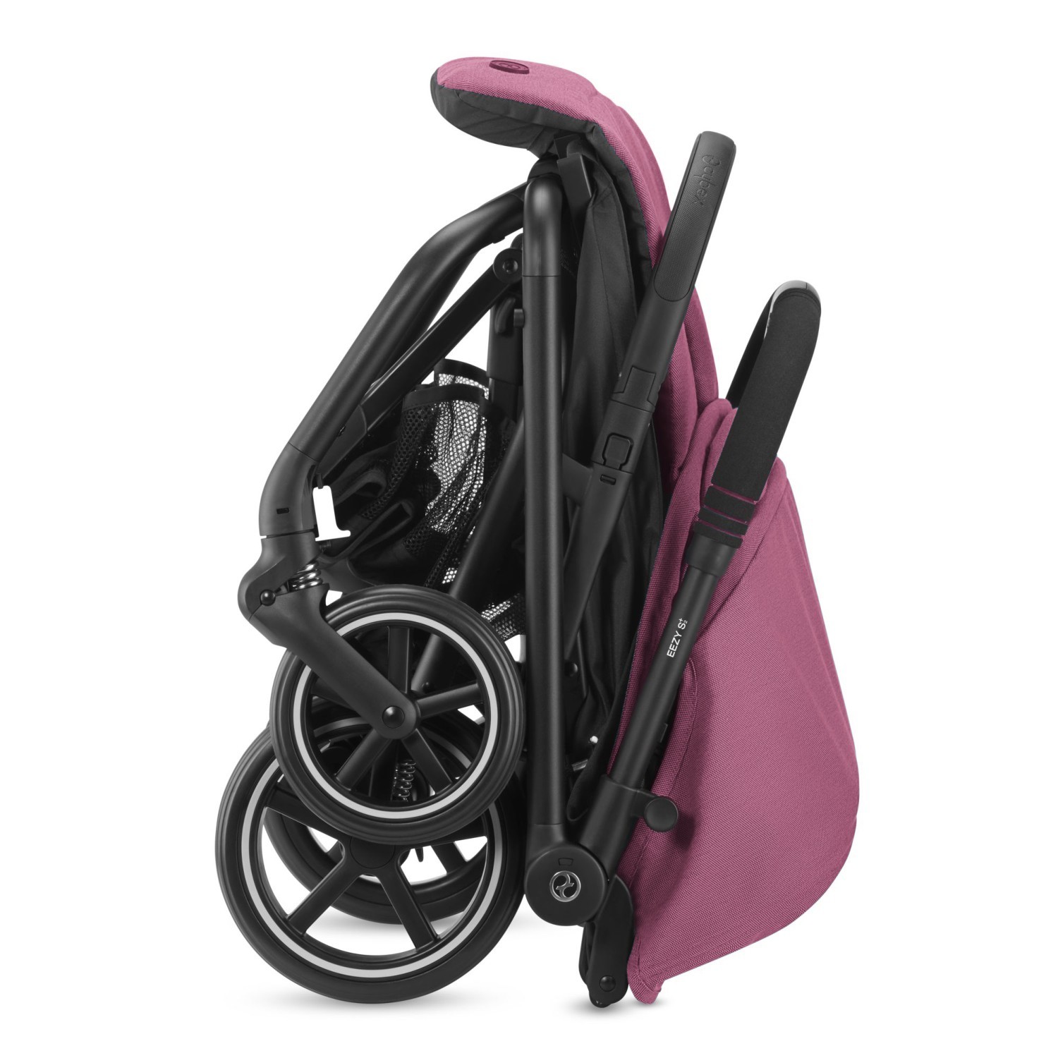 Коляска прогулочная Cybex Eezy S Plus Magnolia Pink - фото 6